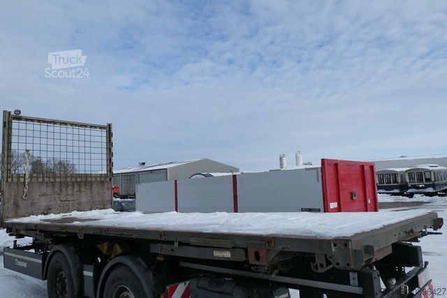 Anhänger-Wechselfahrgestell KRONE WP 7.3 LF4, BDF, Wechselbrücke, Zurrösen