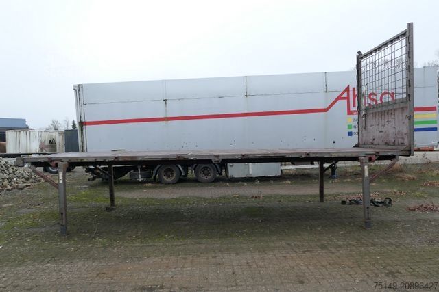 Maināms šasijas piekabe KRONE WP 7.3 LF4, BDF, Wechselbrücke, Zurrösen