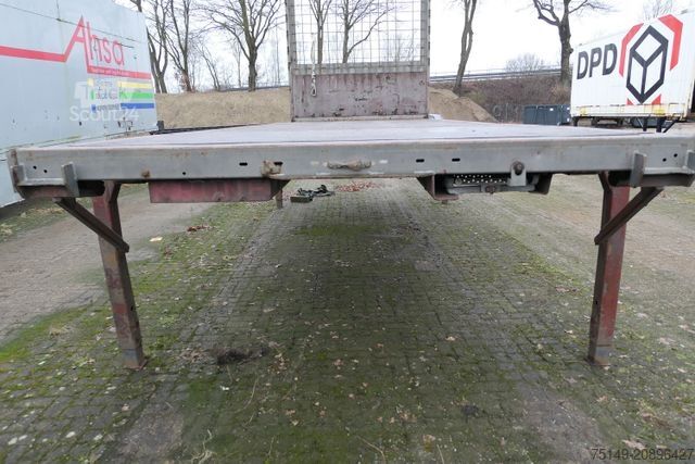 Maināms šasijas piekabe KRONE WP 7.3 LF4, BDF, Wechselbrücke, Zurrösen