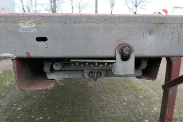 Maināms šasijas piekabe KRONE WP 7.3 LF4, BDF, Wechselbrücke, Zurrösen