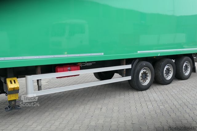 Kofferauflieger SPIER SGL 300, Doppelstock, SAF, Luftfederung