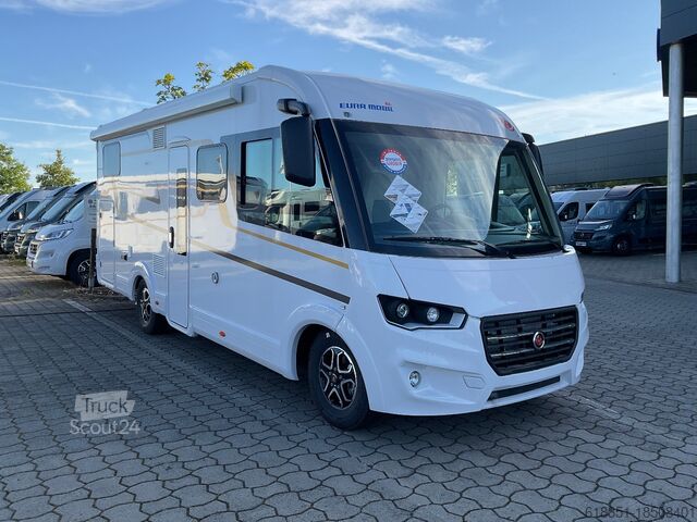 Integruota kemperis EURA MOBIL INTEGRA LINE IL 720 EF, SAT-Anlage+TV, Dachklima