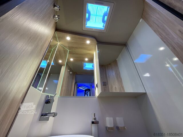 Integraal camper EURA MOBIL INTEGRA LINE IL 720 EF, SAT-Anlage+TV, Dachklima