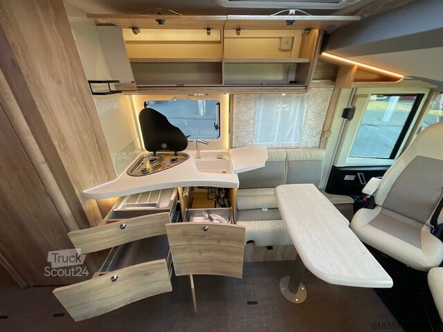 Integraal camper EURA MOBIL INTEGRA LINE IL 720 EF, SAT-Anlage+TV, Dachklima