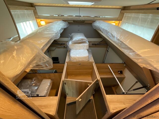 Integraal camper EURA MOBIL INTEGRA LINE IL 720 EF, SAT-Anlage+TV, Dachklima