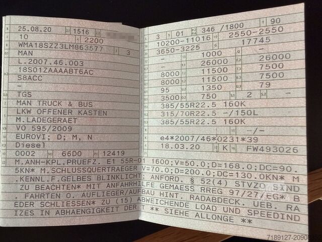 Standarta vilcējs MAN TGS 26.470