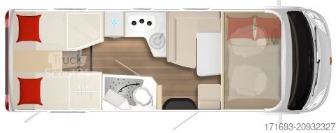 Integriertes Wohnmobil Bürstner Lyseo I 690 G Harmony Line MESSE ANGEBOT ON TOP