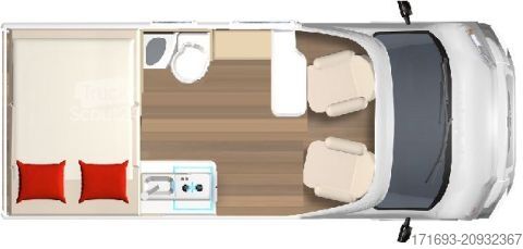 Kamper Bürstner Lineo C 550 barrierefrei mit Kassettenlift