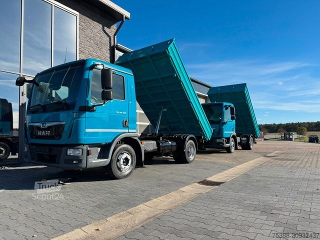 Pašizgāzējs kravas automašīna MAN TGL 12.220 3-Seitenkipper Neu