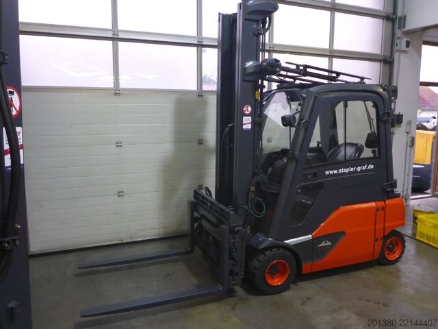 Voorlader vorkheftruck Linde E20 PL - 02