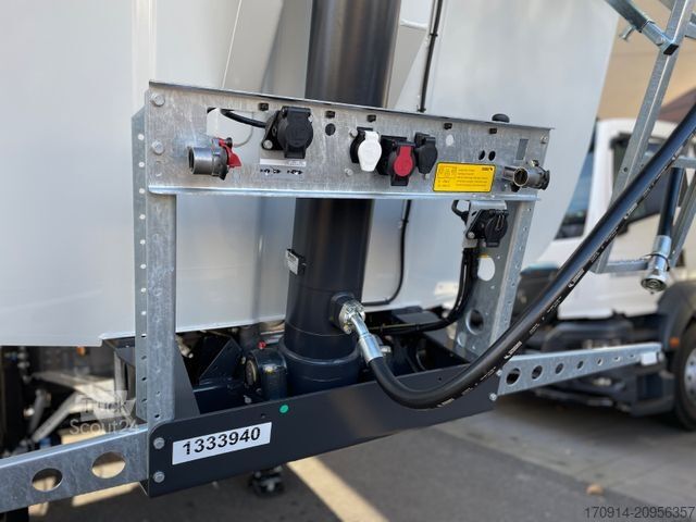 Semi-remorque benne SCHMITZ CARGOBULL SKI 24 SL 7.2- 24.6m3/ne/Liftachse/LED