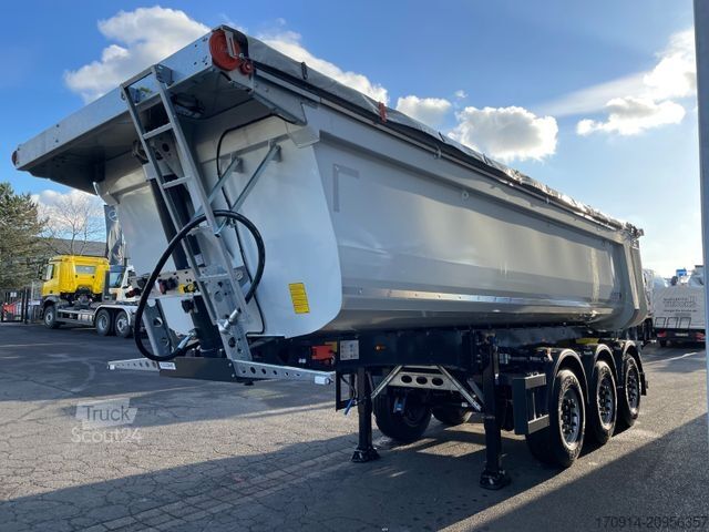 Semi-remorque benne SCHMITZ CARGOBULL SKI 24 SL 7.2- 24.6m3/ne/Liftachse/LED