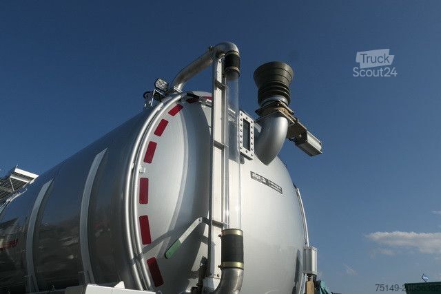 Remorque-citerne semi-remorque KÄSSBOHRER STB  CT11, Edelstahl, Gülle, Börger, 30m³, Lift