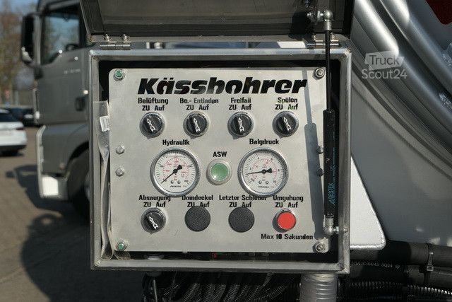 Remorque-citerne semi-remorque KÄSSBOHRER STB  CT11, Edelstahl, Gülle, Börger, 30m³, Lift