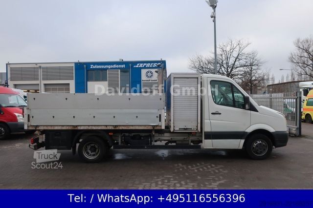 Třístranná sklápěcí dodávka VOLKSWAGEN Nr:148 Crafter Dreiseitenkipper/Frontscheibenhz.