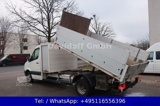 Třístranná sklápěcí dodávka VOLKSWAGEN Nr:148 Crafter Dreiseitenkipper/Frontscheibenhz.