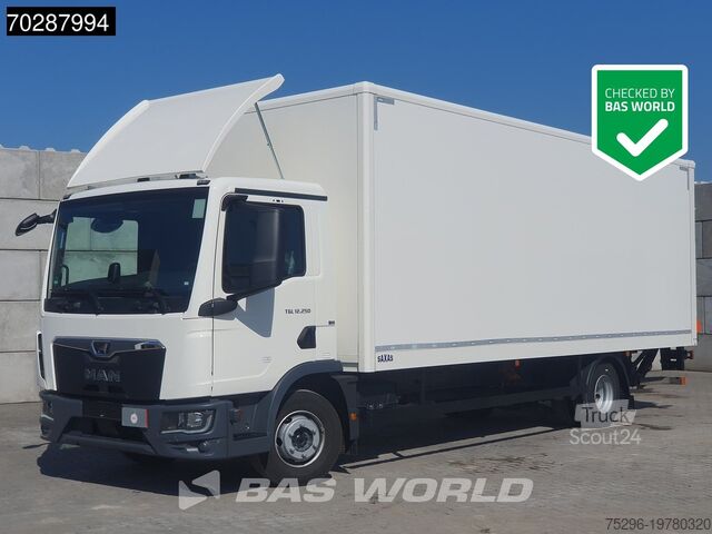 Box body MAN TGL 12.250 4X2 12tonner 1500kg Ladebordwand Aut...