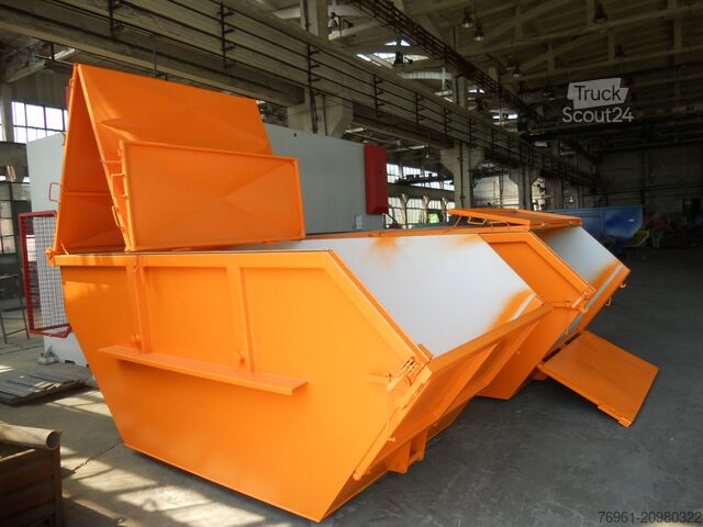 скіп контейнер  Absetzcontainer mit Deckel