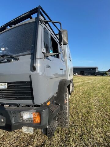 Camper truck Mercedes Benz 917 AF 4x4