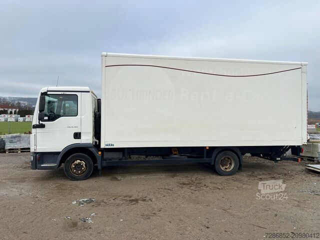 Vrachtwagen met bakwagen MAN TGL 8.180