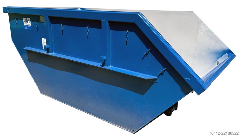 Abrollcontainer A1 Container Absetzmulde 7 m³ ? RAL 5010 Enzianblau ? Absetzcontainer