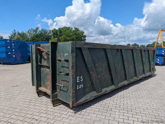 Контейнер с крюковым захватом A1 Container -GEBRAUCHT- Normbehälter 22 m³ ? Doppelflügeltür ? SM26-06 ? Abrollcontainer