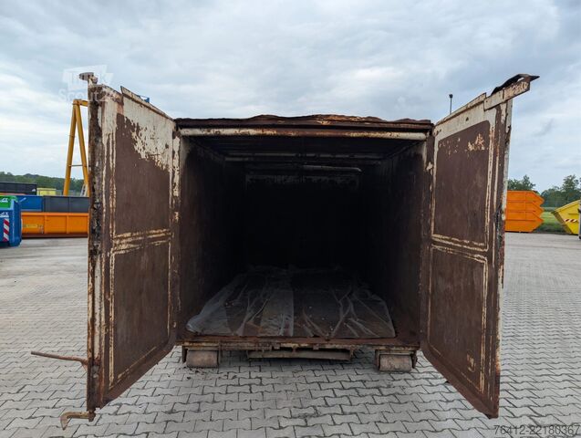 Kontener hakowy A1 Container -GEBRAUCHT- Normbehälter 20 m³ ? Doppelflügeltür ? SM26-03 ? Abrollcontainer