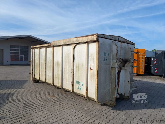 Krokcontainer A1 Container -GEBRAUCHT- Normbehälter 25 m³ ? Doppelflügeltür ? SM26-02 ? Abrollcontainer