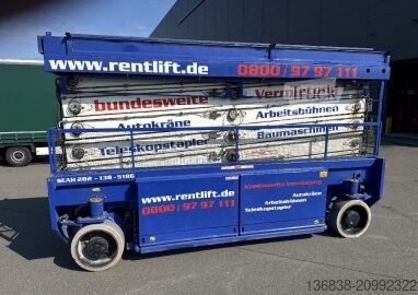 Nożycowe platformy robocze Holland Lift Combistar N-265EL13 4WDS Elektro 28m