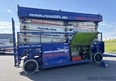 Nożycowe platformy robocze Holland Lift Combistar N-265EL13 4WDS Elektro 28m