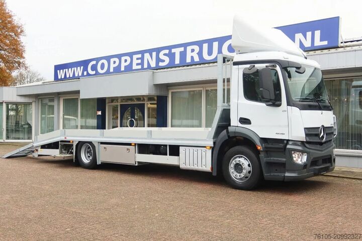 Car transporter Mercedes-Benz Actros 1936 LL Machine Oprijwagen