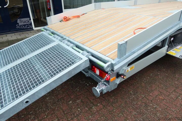 Car transporter Mercedes-Benz Actros 1936 LL Machine Oprijwagen