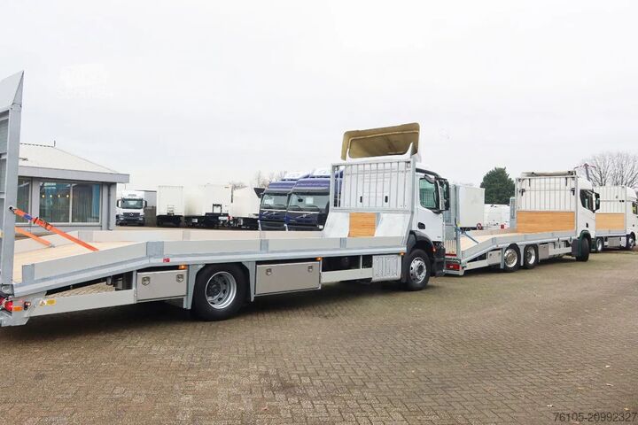 Car transporter Mercedes-Benz Actros 1936 LL Machine Oprijwagen