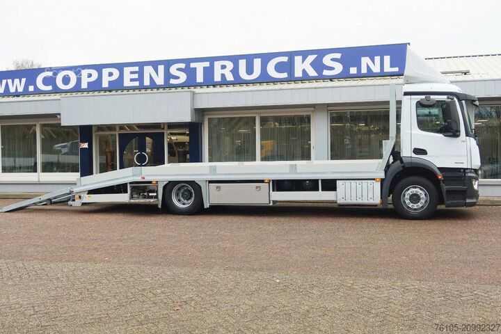 Car transporter Mercedes-Benz Actros 1936 LL Machine Oprijwagen