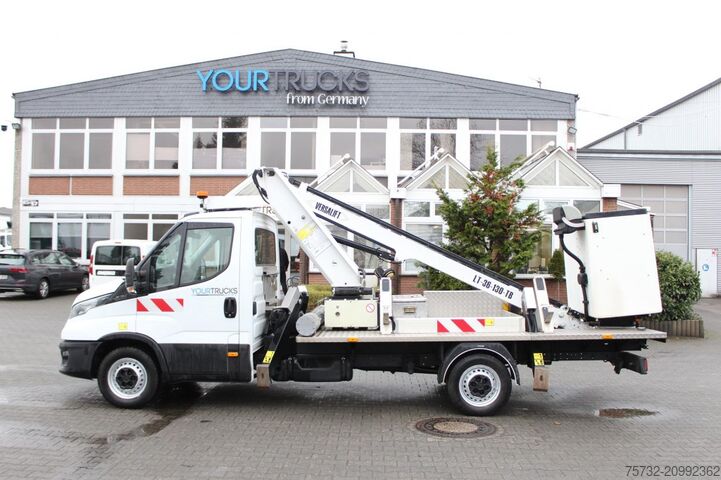 Vrachtwagenhoogwerker Iveco Daily  35-140 Bühne Versalift 13m 2 Personen Korb 200kg