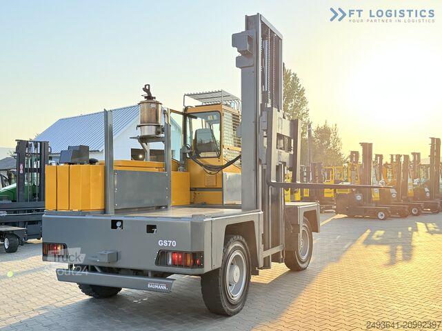 Side loader forklift Baumann GS 70/14/50 DUPLEX DIESEL LIKE NEW