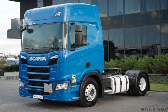 Standard tractor unit SCANIA R 450 / RETARDER / PE?NY ADR / I-PARK COOL / ALU