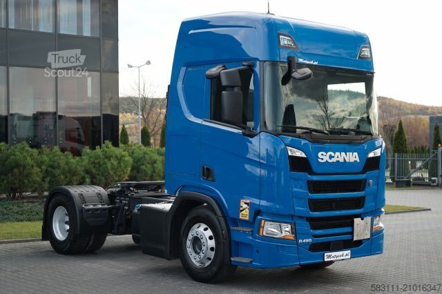 Standard tractor unit SCANIA R 450 / RETARDER / PE?NY ADR / I-PARK COOL / ALU