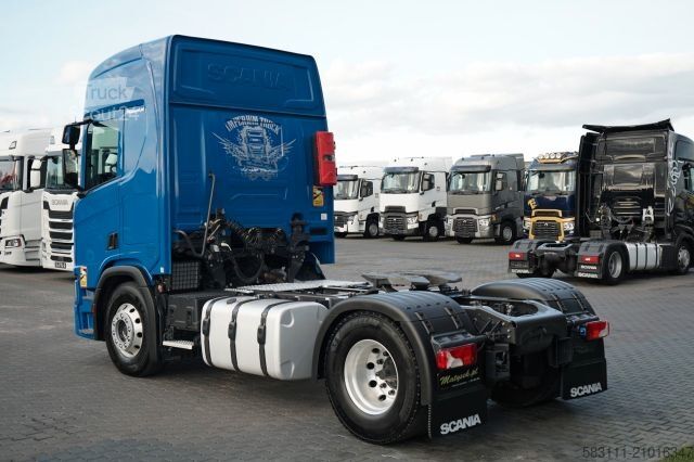 Standard tractor unit SCANIA R 450 / RETARDER / PE?NY ADR / I-PARK COOL / ALU