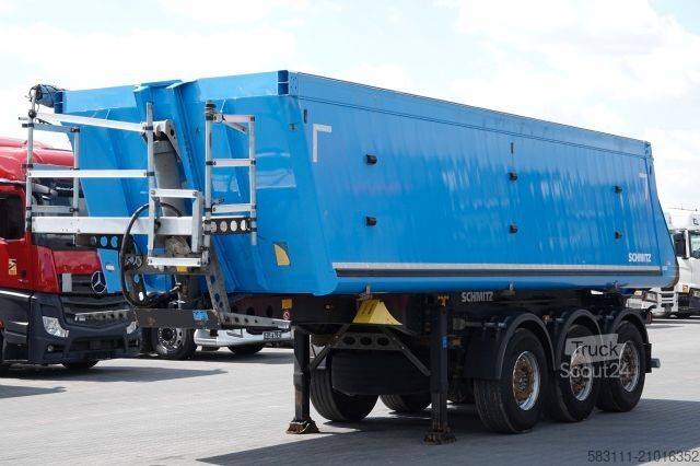 Полуприцеп-самосвал SCHMITZ CARGOBULL WYWROTKA 28 M3 / ALUMINIOWA / O? PODNOSZONA 