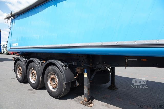 Полуприцеп-самосвал SCHMITZ CARGOBULL WYWROTKA 28 M3 / ALUMINIOWA / O? PODNOSZONA 