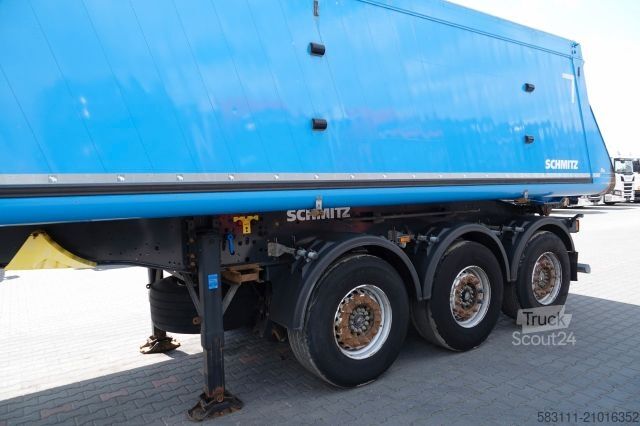 Полуприцеп-самосвал SCHMITZ CARGOBULL WYWROTKA 28 M3 / ALUMINIOWA / O? PODNOSZONA 