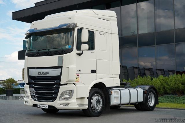 Standaard trekker DAF XF 460 / SPACE CAB / PO KONTRAKCIE SERWISOWYM