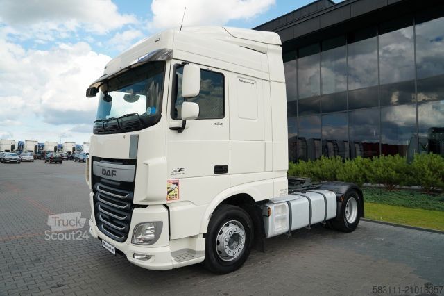 Standaard trekker DAF XF 460 / SPACE CAB / PO KONTRAKCIE SERWISOWYM