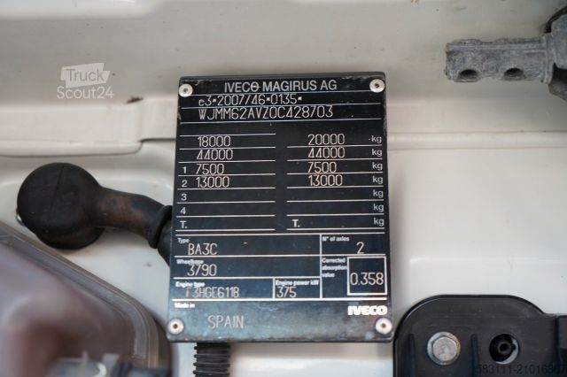 Tracteur routier standard IVECO S-WAY 510 / RETARDER / HYDRAULIKA / I-PARK COOL 