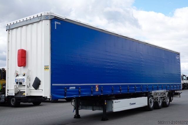 Otvorena poluprikolica sa ceradom KRONE FIRANKA STANDARD / KOSZ NA PALETY / 2020 R 