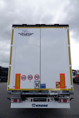 Otvorena poluprikolica sa ceradom KRONE FIRANKA STANDARD / KOSZ NA PALETY / 2020 R 