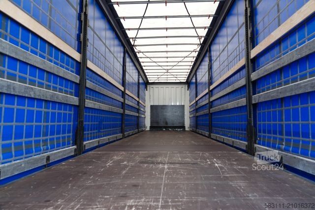 Otvorena poluprikolica sa ceradom KRONE FIRANKA STANDARD / KOSZ NA PALETY / 2020 R 