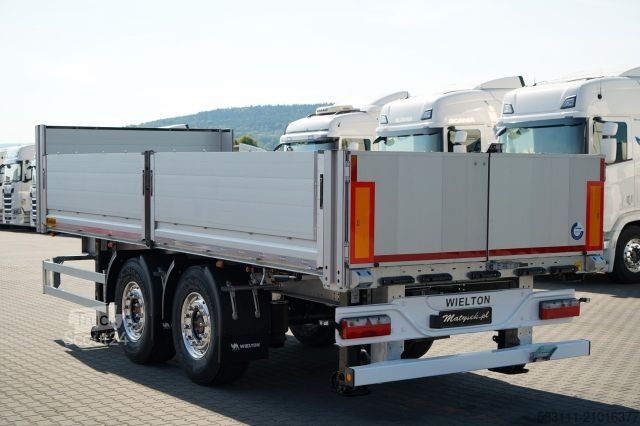 Aanhangwagen WIELTON NACZEPA BURTOWA / DO BUDOWLANKI / NOWA / 2025 R