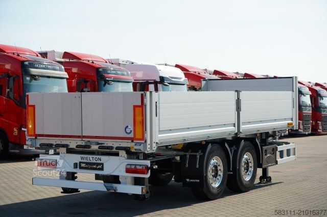 Aanhangwagen WIELTON NACZEPA BURTOWA / DO BUDOWLANKI / NOWA / 2025 R